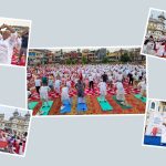 जनकपुरधाममा अन्तर्राष्ट्रिय योग दिवसको अवसरमा विशेष योग शिविर