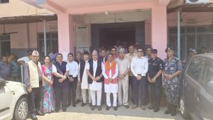 गृहमन्त्री महतोद्वारा पर्सा र बाराका न्यायिक तथा प्रशासनिक निकायको अनुगमन