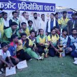 जनकपुरधाम वडा नं. ५ स्तरीय क्रिकेट प्रतियोगिता सम्पन्न