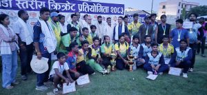 जनकपुरधाम वडा नं. ५ स्तरीय क्रिकेट प्रतियोगिता सम्पन्न