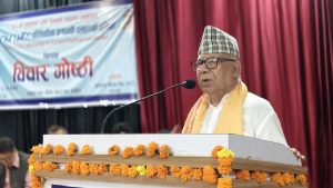 कम्युनिष्ट शक्तिबीचको एकताले मात्र देश जोगाउन सकिन्छ : माधवकुमार नेपाल