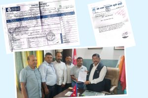 बाढीपीडितका लागि श्री राम जानकी सुडी कुट्टीद्वारा २ लाख २१ हजार रुपैयाँ सहयोग