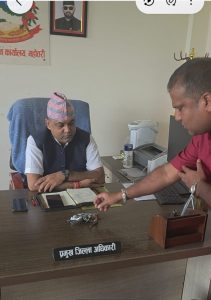 प्रमुख प्रशासकीय अधिकृत नआएपछि भंगहा नगरपालिकामा नगरप्रमुखद्वारा तालाबन्दी