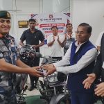 मधेश सरकारद्वारा सशस्त्र प्रहरीलाई २० थान मोटरसाइकल हस्तान्तरण